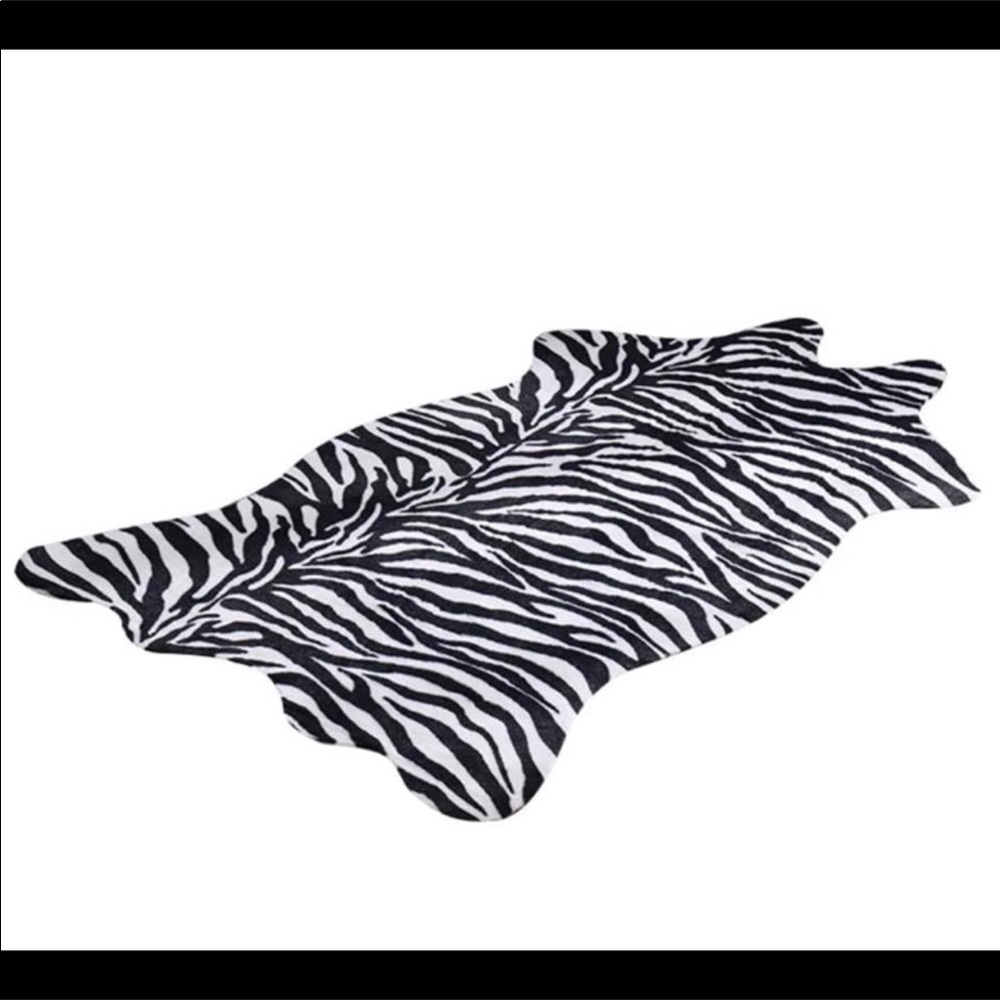 Faux Zebra Area Rugs NEW